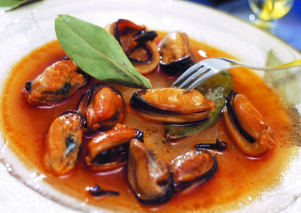 Mejillones en escabeche