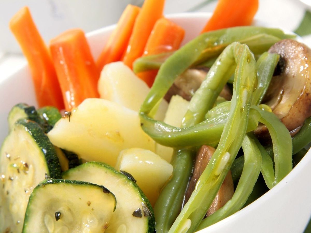 Ensalada tibia de verduras - Recetas
