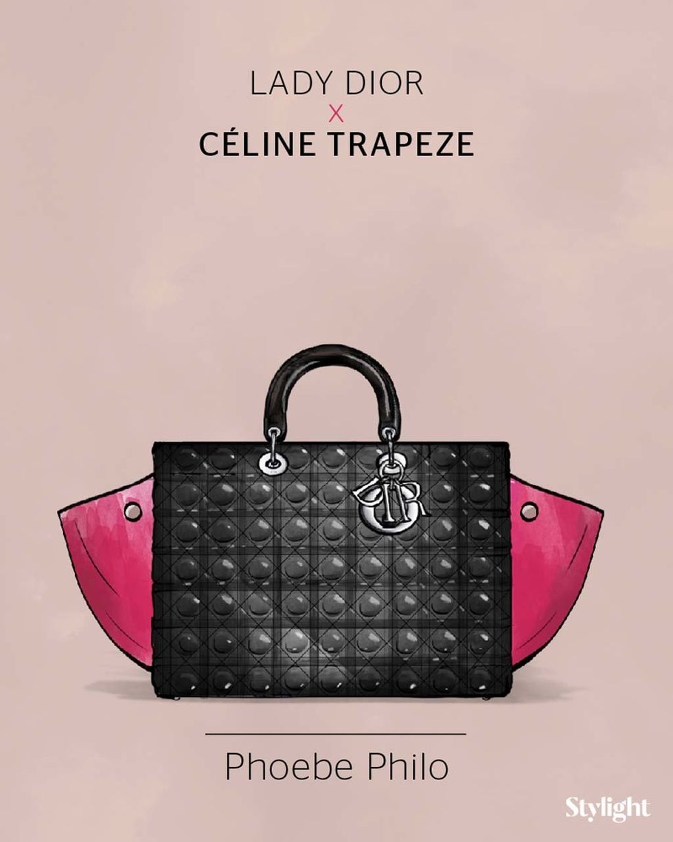 <p>La mujer que está detrás de Céline desde 2008 ha llevado la firma a lo más alto. El objeto que han imaginado en sus manos ha sido el clásico Lady Dior, reversionado con una de las piezas más icónicas de Céline, el bolso Trapeze. ¿Qué te parece?</p>