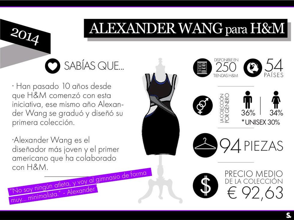 <p>Los 10 años de colaborciones se cumplen con el trabajo conjunto con <strong>Alexander Wang</strong>, que cumple también una década como diseñador. ¡Bonita coincidencia!</p>