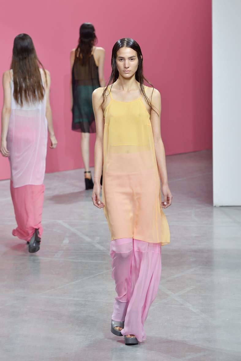 <p>Diseñador: Theyskens Theory. <strong>New York Fashion Week.</strong></p>