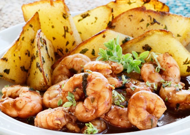 Gambas al estilo oriental, una tapa muy original para innovar en tu cocina.