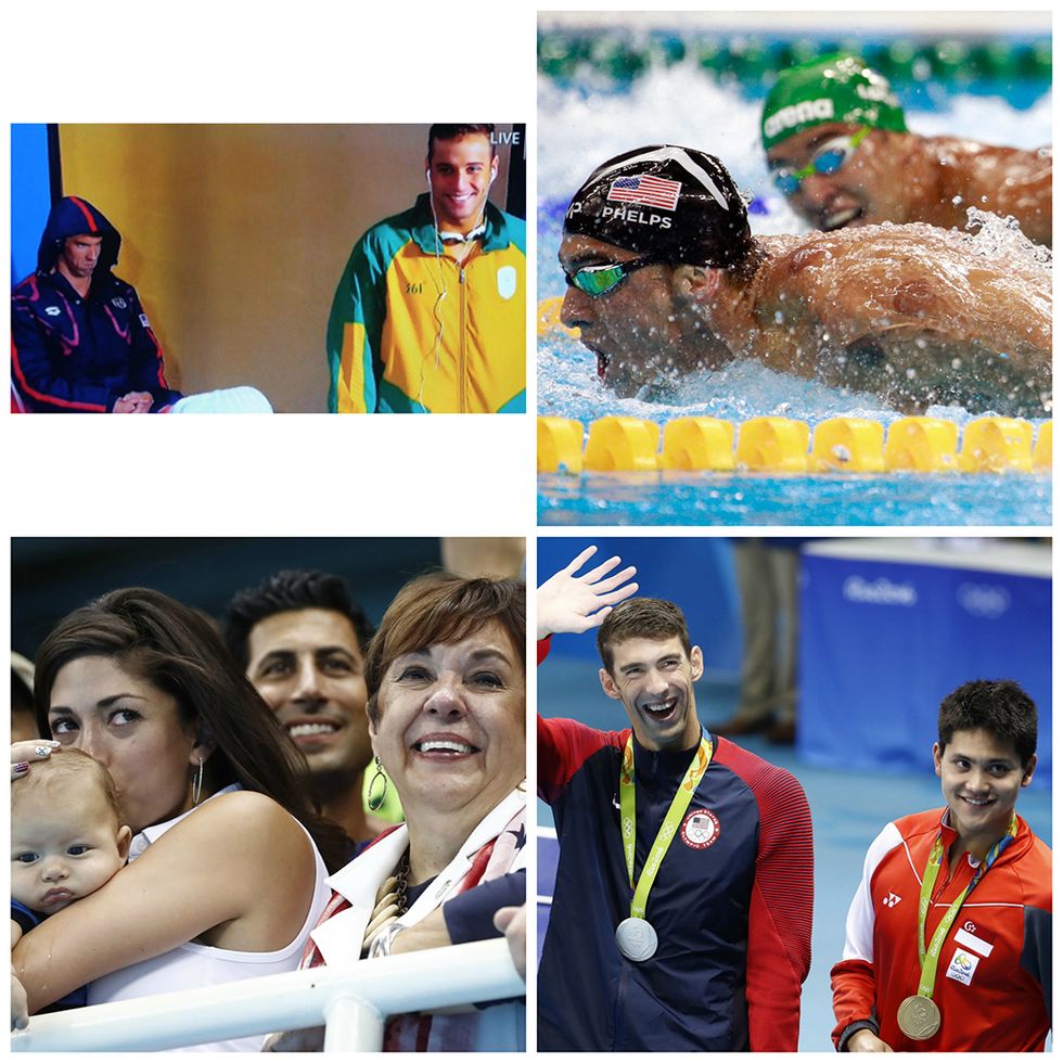 Face, Sports uniform, Sportswear, Facial expression, Jersey, Competition event, Team, Collage, Championship, Swimmer, 