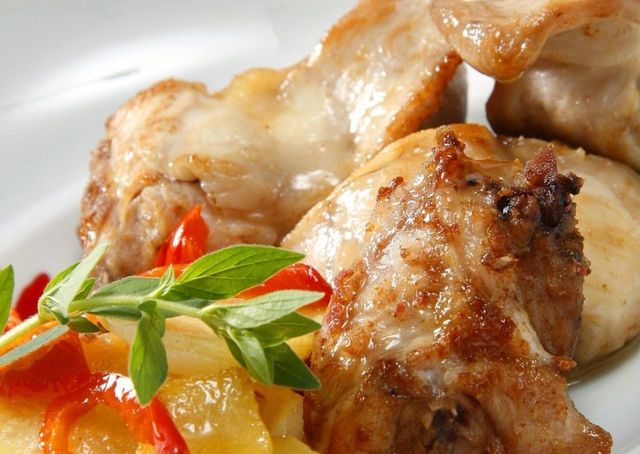 Food, Ingredient, Cuisine, Dish, Recipe, Garnish, Chicken meat, Meat, Cooking, Seafood, 