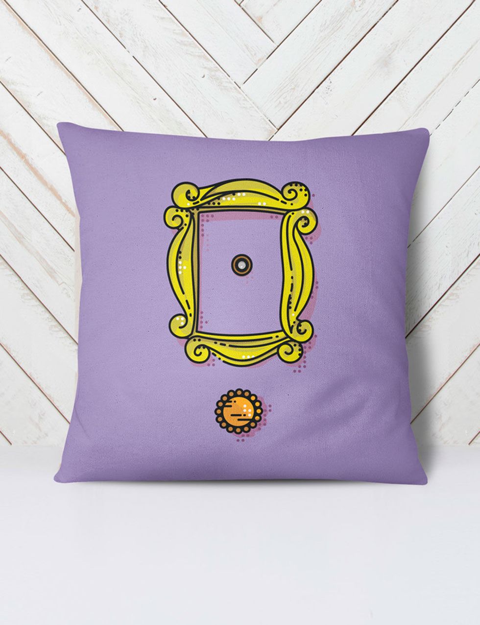Yellow, Purple, Textile, Violet, Lavender, Cushion, Linens, Throw pillow, Symbol, Pillow, 