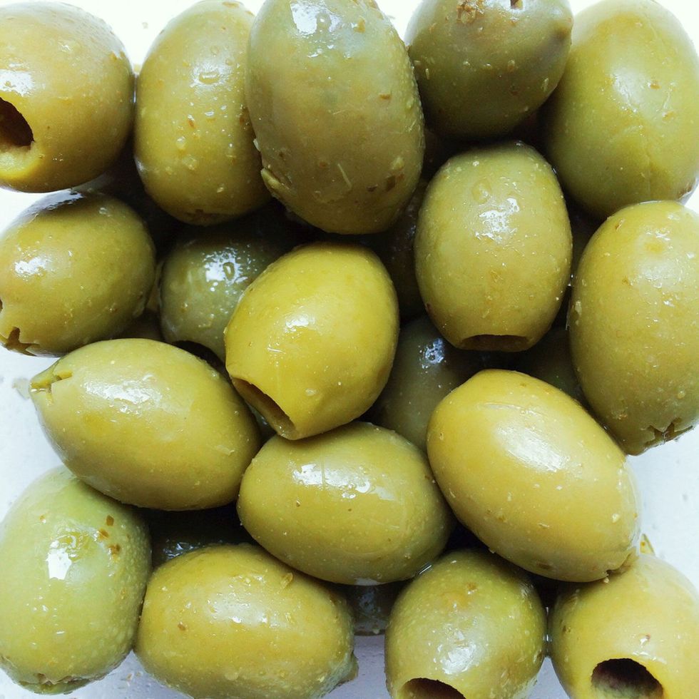 Olive, Food, Fruit, Plant, Produce, Ingredient, Indian jujube, Olive family, Vegetable, Side dish, 