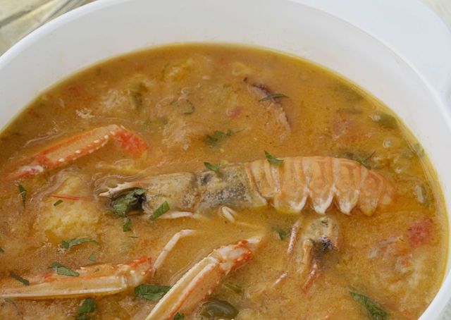 Food, Ingredient, Dish, Recipe, Stew, Seafood, Soup, Curry, Cuisine, Thai curry, 
