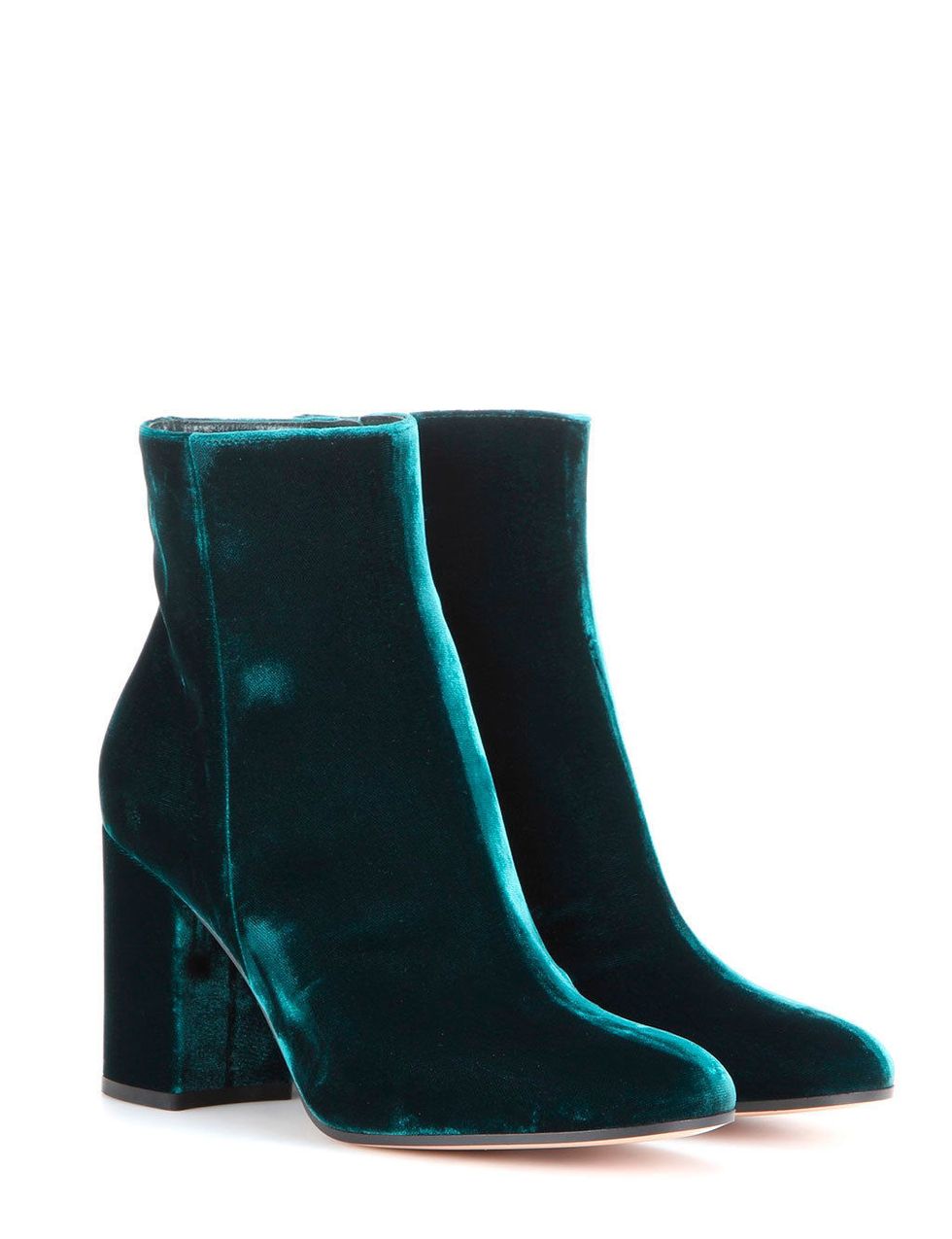 Boot, Teal, Aqua, Turquoise, Leather, Synthetic rubber, 