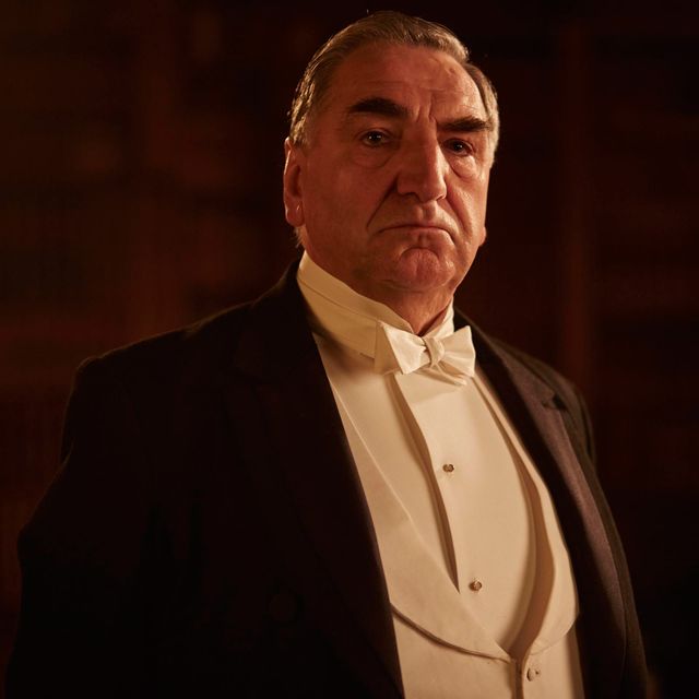El señor Carson, un mayordomo muy estricto en 'Downton Abbey'