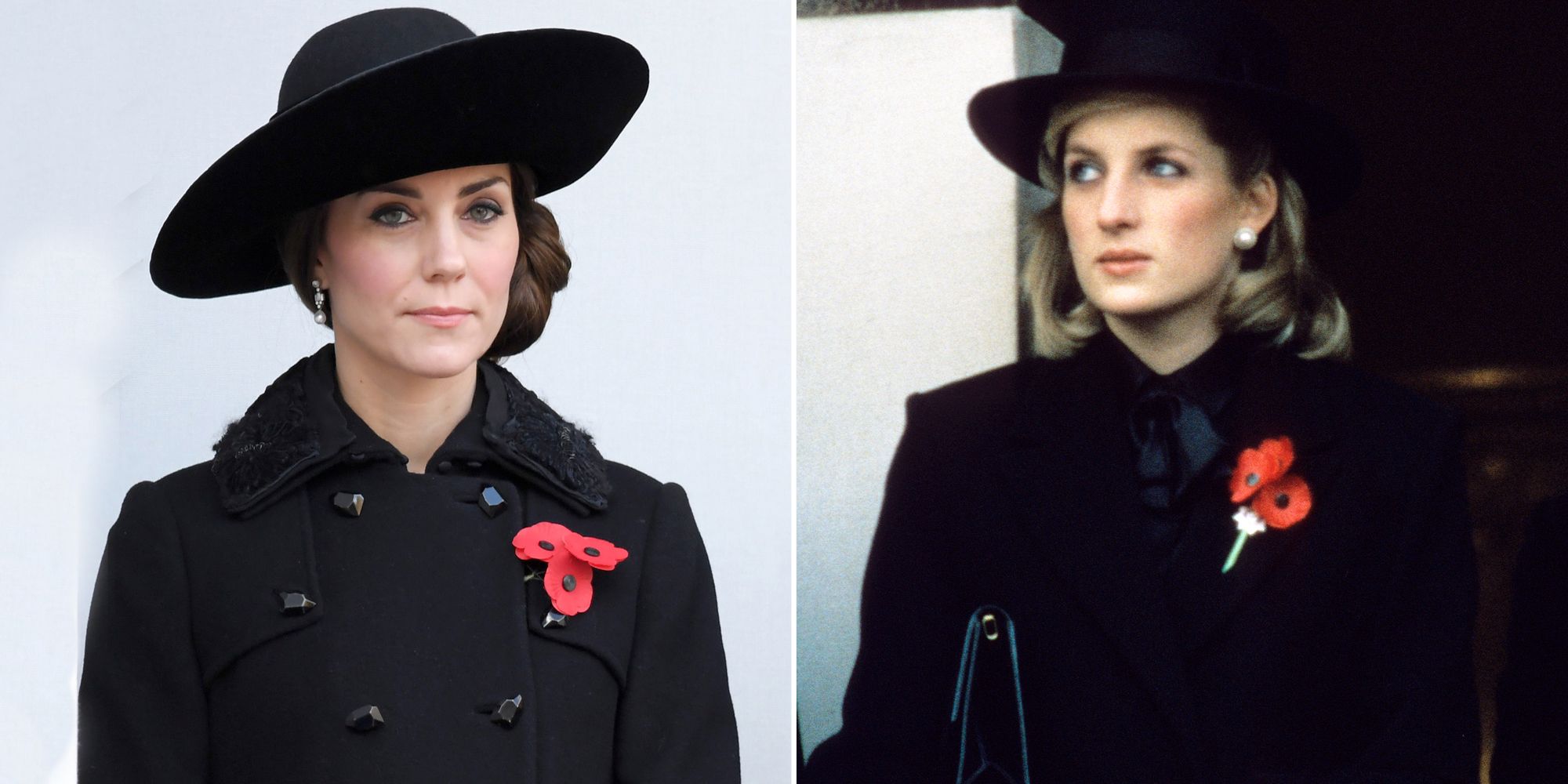 Looks en los que Kate Middleton se inspiró en Diana