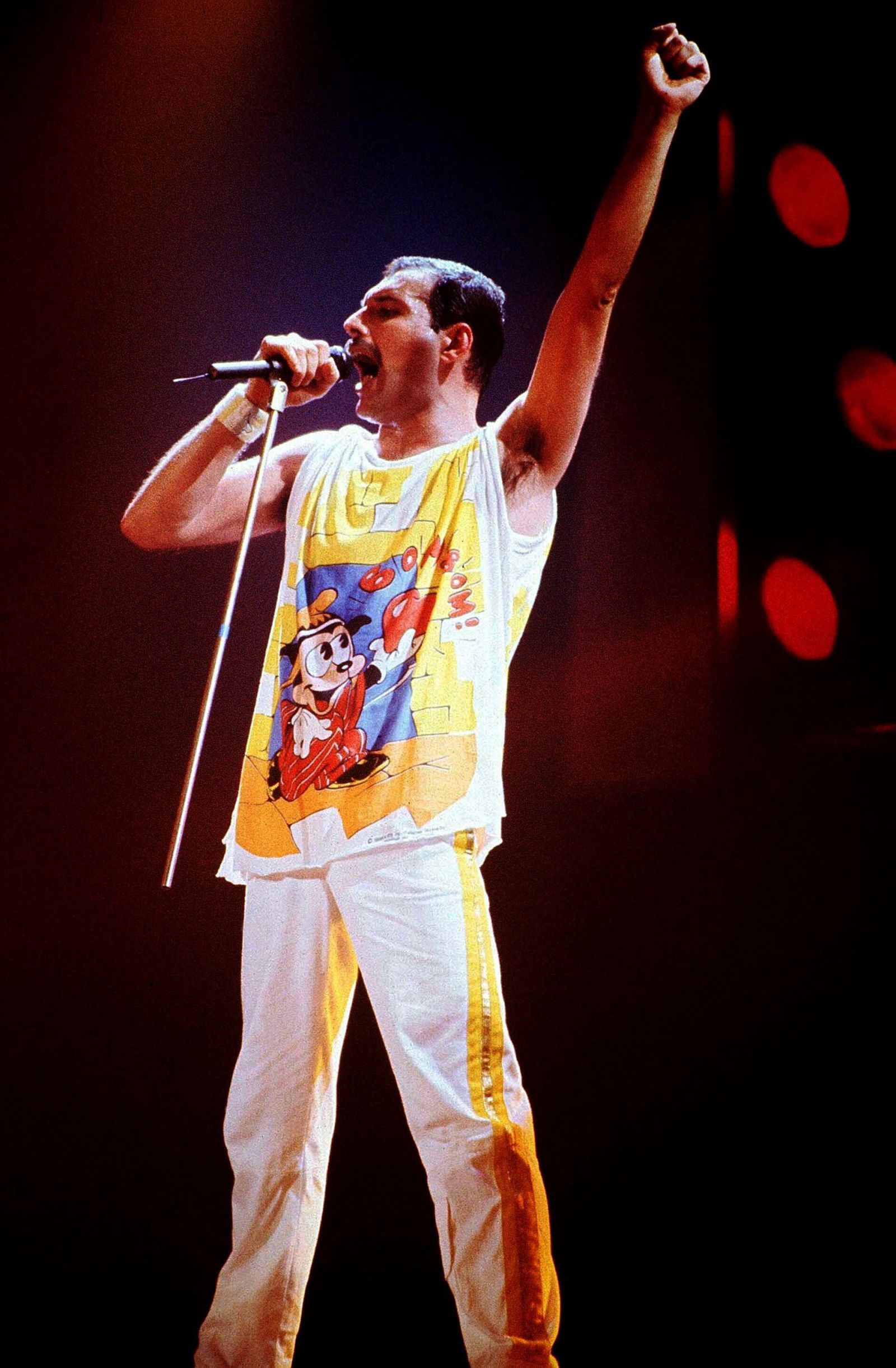 Camiseta freddie cheap mercury wembley