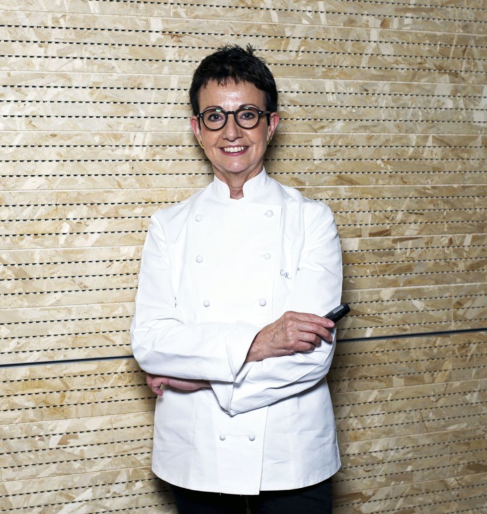 MILAN, ITALY - JUNE 15:  Chef Carme Ruscalleda from Spain poses at the pavilion of Spain during the Expo 2015 at Milan Rho Fiera on June 15, 2015 in Milan, Italy.  (Photo by Pier Marco Tacca/Getty Images)