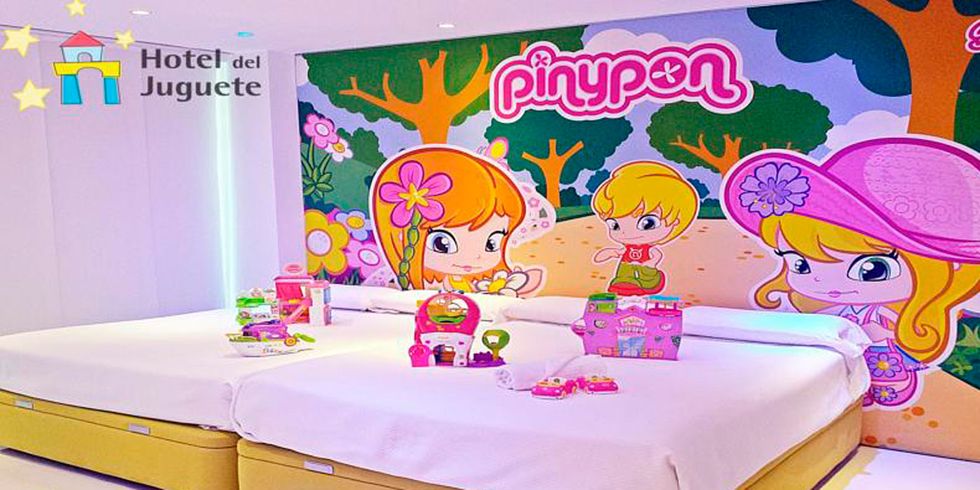 Tablecloth, Pink, Linens, Magenta, Purple, Violet, Animation, Cartoon, Advertising, Bed sheet, 
