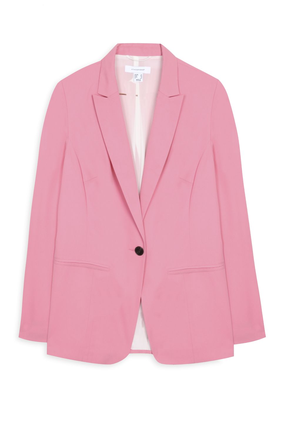 Clothing, Coat, Product, Collar, Sleeve, Textile, Magenta, Outerwear, Pink, Formal wear, 