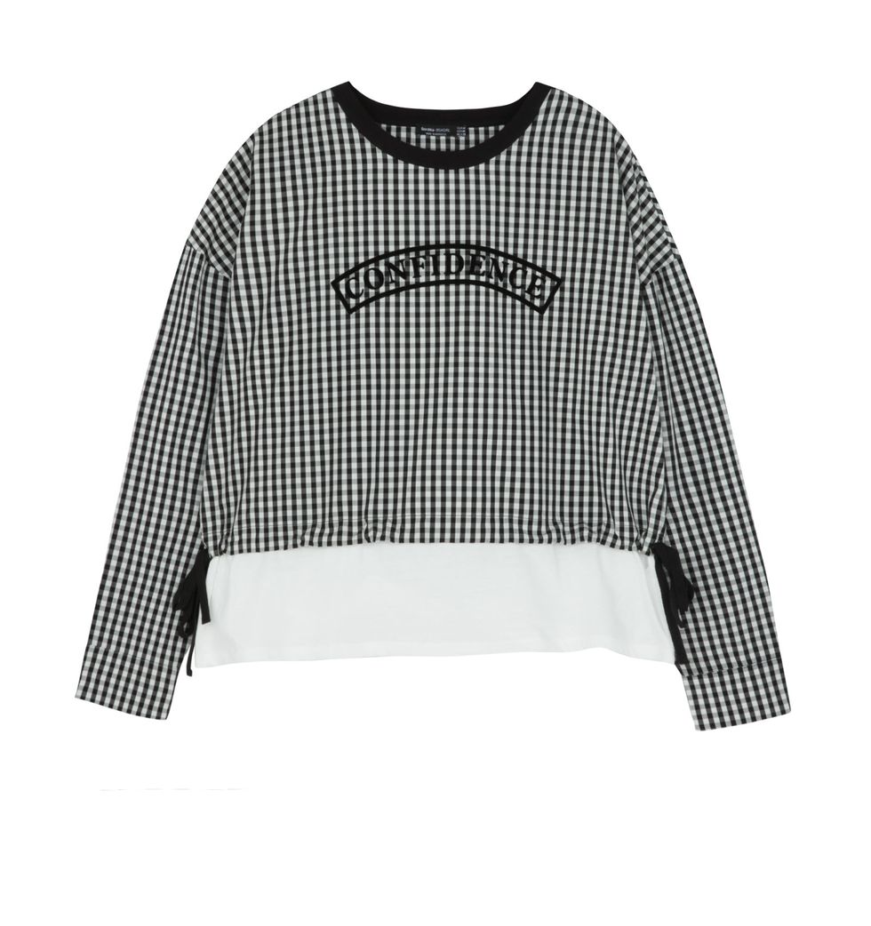 Product, Sleeve, Collar, White, Pattern, Style, Sportswear, Black, Baby & toddler clothing, Grey, 