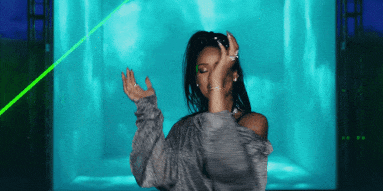 Rihanna dancing | ELLE UK