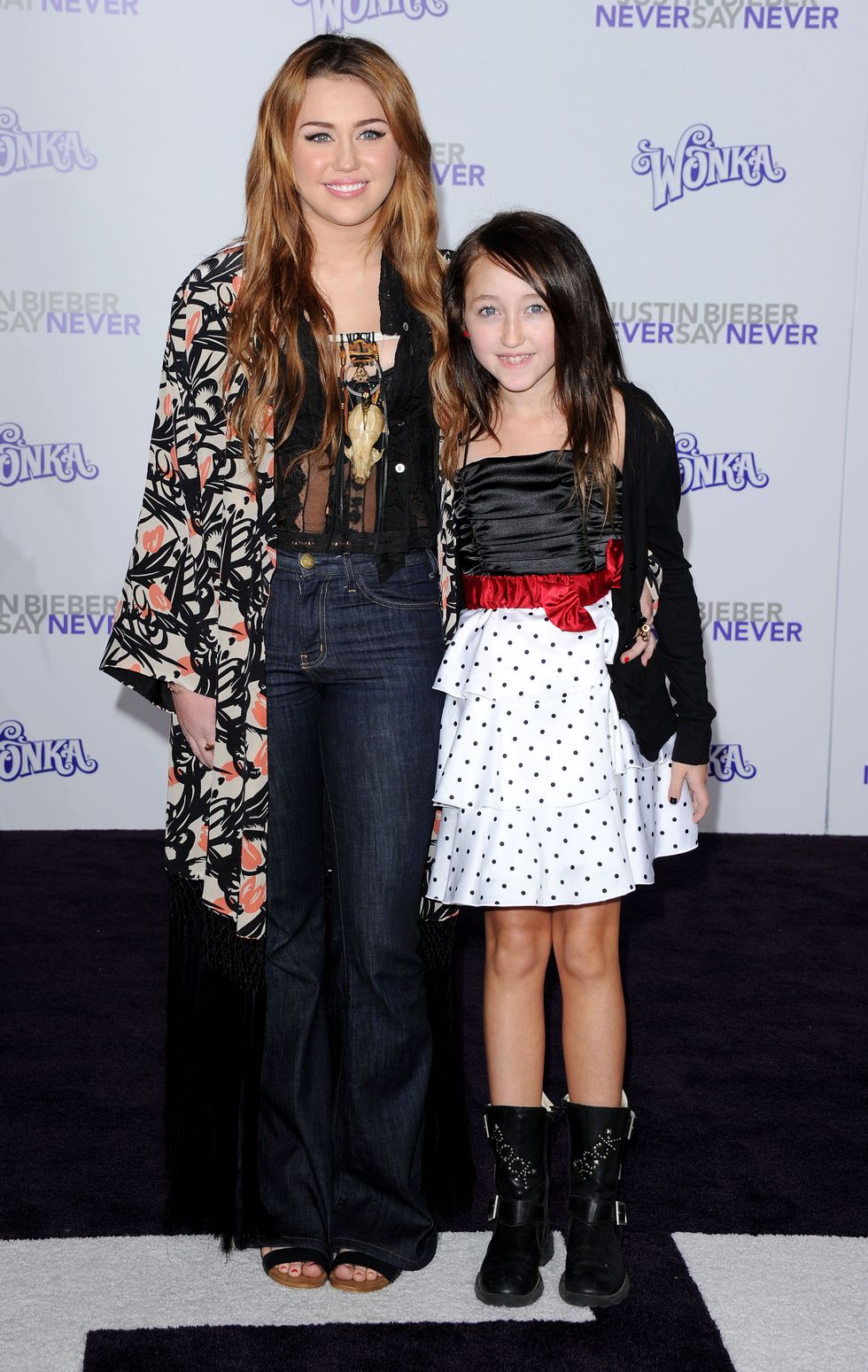 Miley Cyrus y Noah Cyrus