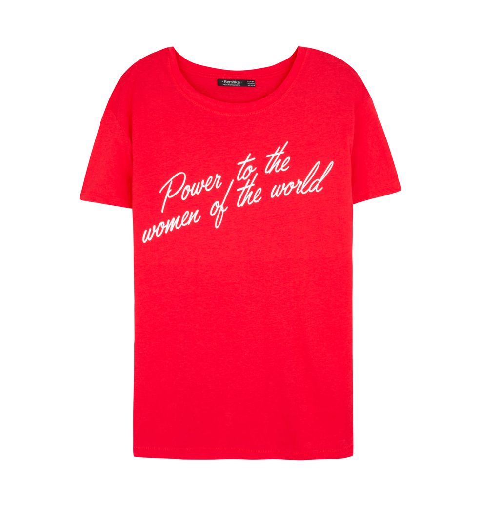 Product, Sleeve, Text, Red, White, T-shirt, Logo, Font, Carmine, Maroon, 