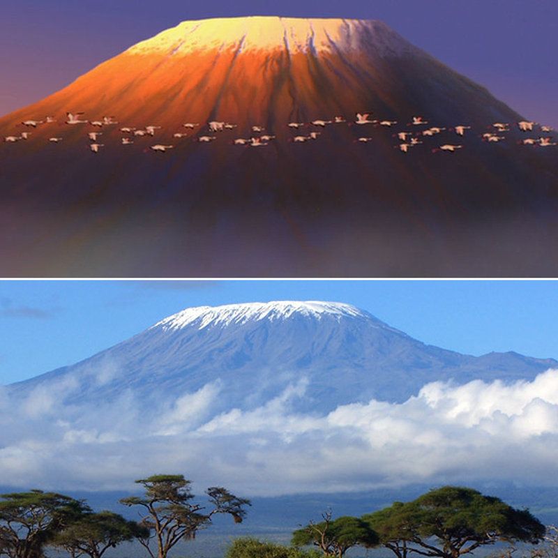 Stratovolcano, Mountainous landforms, Nature, Mountain, Extinct volcano, Shield volcano, Sky, Cinder cone, Volcanic landform, Highland, 