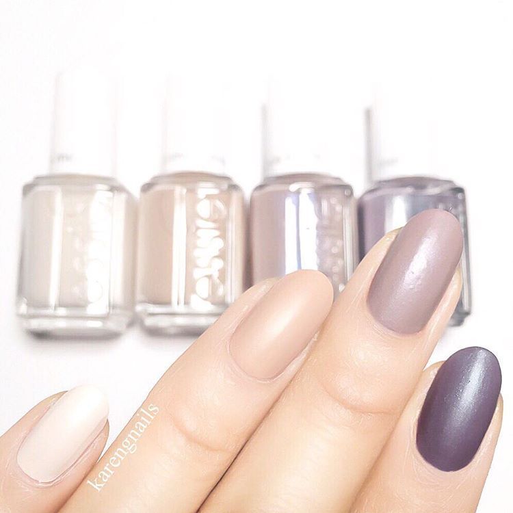 Nail polish, Nail, Nail care, Cosmetics, Finger, Manicure, Violet, Beige, Brown, Lilac, 