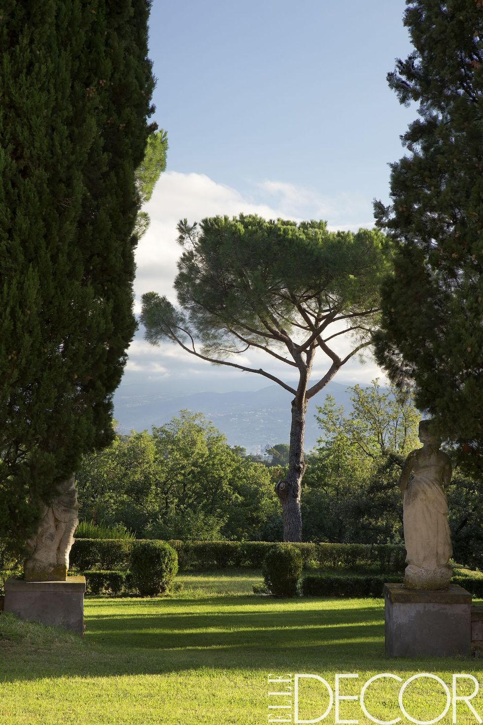 Una casa en Florencia: Jardín