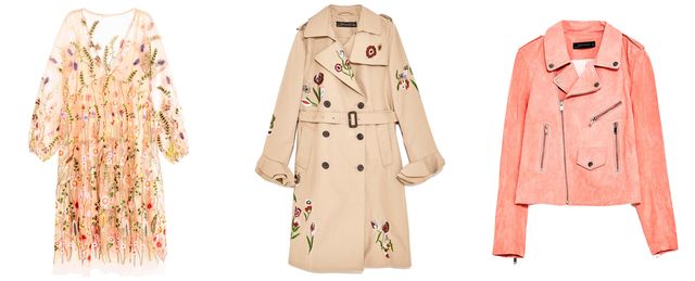 Clothing, Outerwear, Trench coat, Coat, Pink, Sleeve, Peach, Beige, Jacket, Hood, 