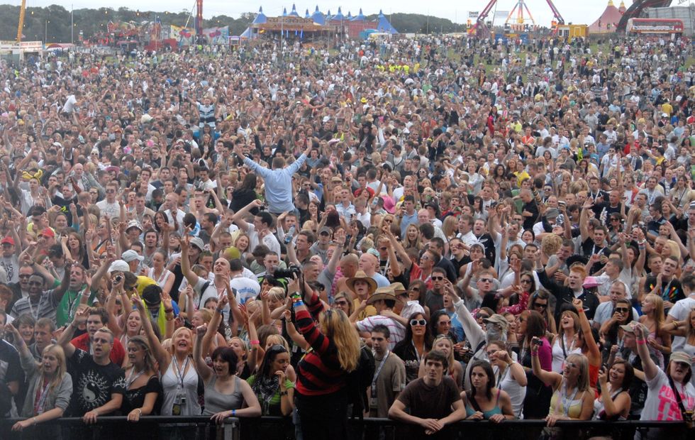 Crowd at Creamfields 2007 at Daresbury Park in Cheshire. 25th August 2007. - - Job No: 31413  (Photo by Jules Annan/Photoshot/Getty Images)
