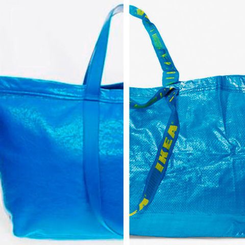Esta es la respuesta de Ikea al diseno de Balenciaga muy inspirado en sus bolsas
