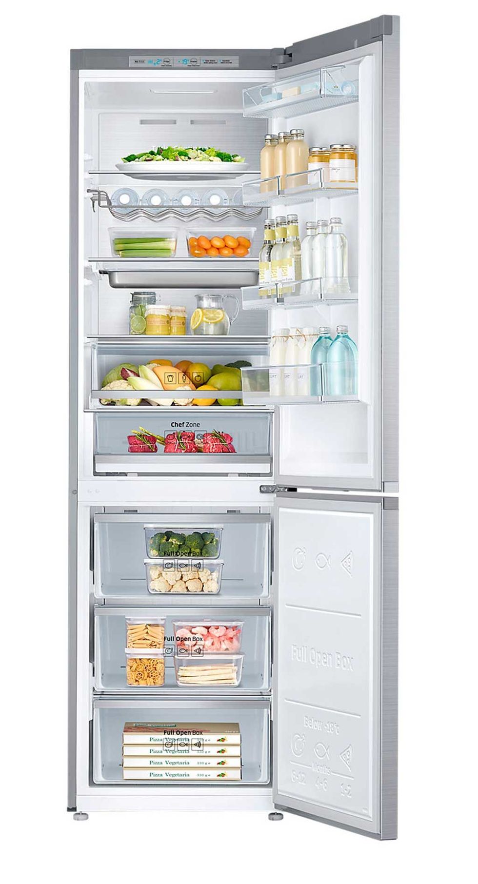 Major appliance, Food, Freezer, Kitchen appliance, Home appliance, Refrigerator, Food group, Cuisine, Recipe, Food storage containers, 