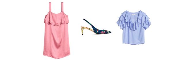 Clothing, Pink, Blue, Dress, Nightwear, Footwear, Nightgown, Textile, Robe, Blouse, 