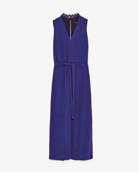 Clothing, Cobalt blue, Dress, Blue, Day dress, Purple, Violet, Electric blue, One-piece garment, Cocktail dress, 
