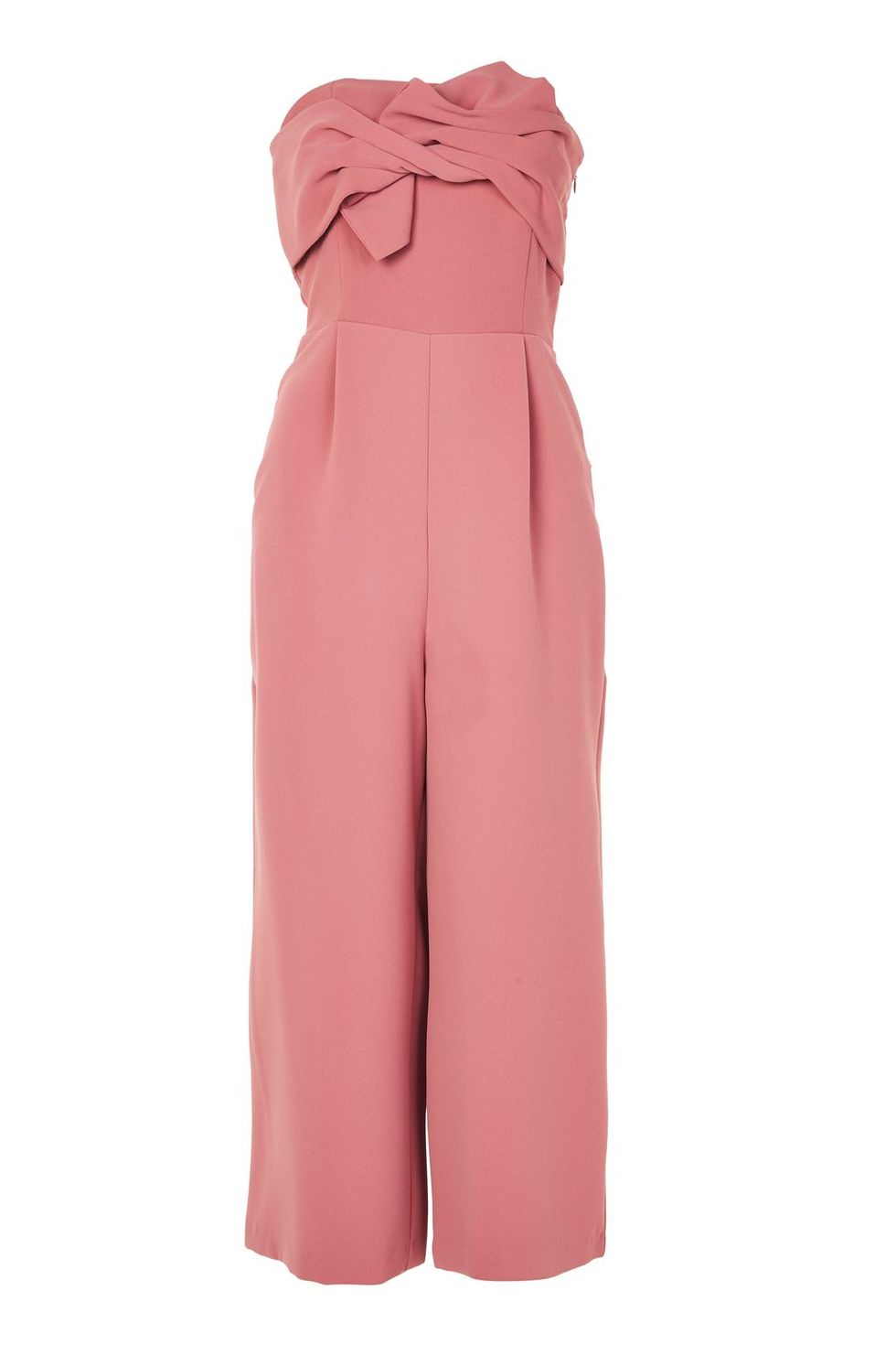 Clothing, Pink, Dress, Shoulder, Joint, Trousers, Peach, Sleeve, Magenta, Neck, 