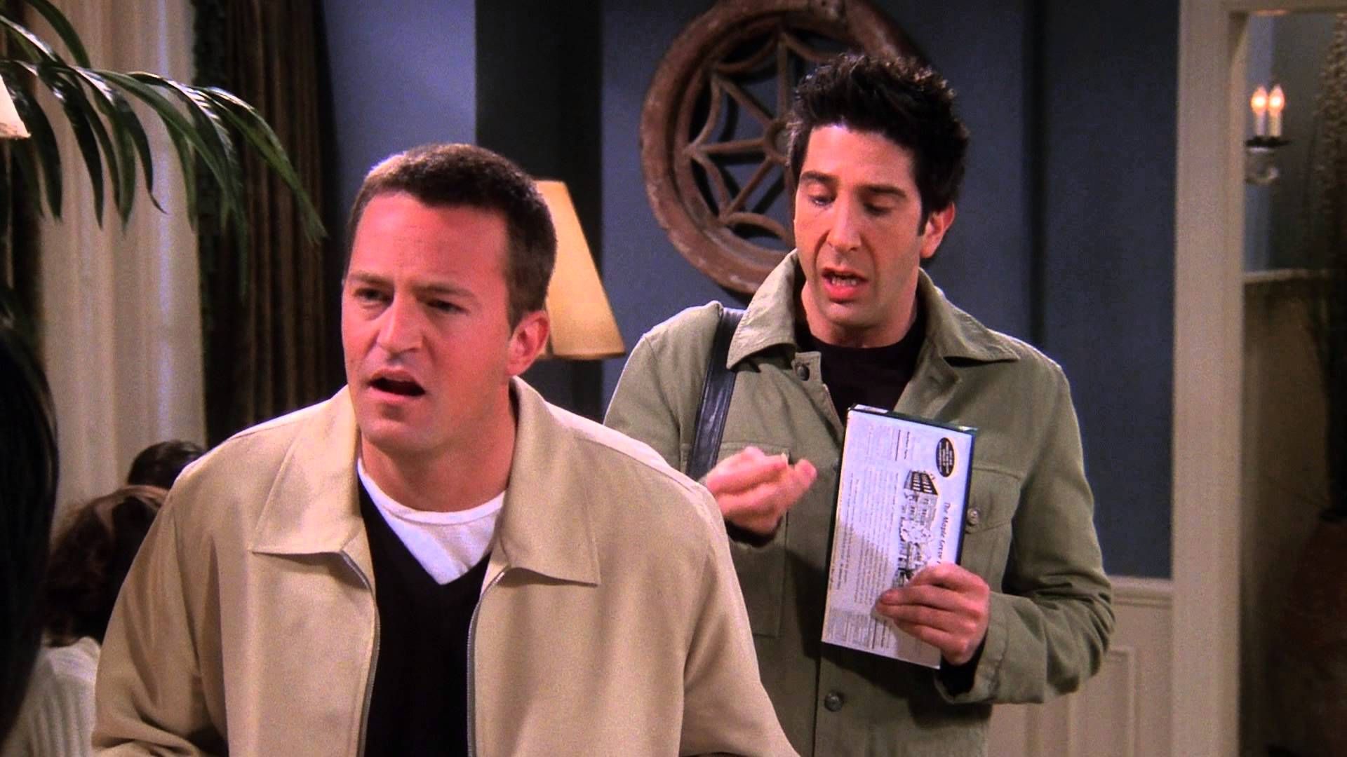<p>Chandler takes Ross on a weekend getaway. Rachel has a romantic dream about Joey.&nbsp;</p>
