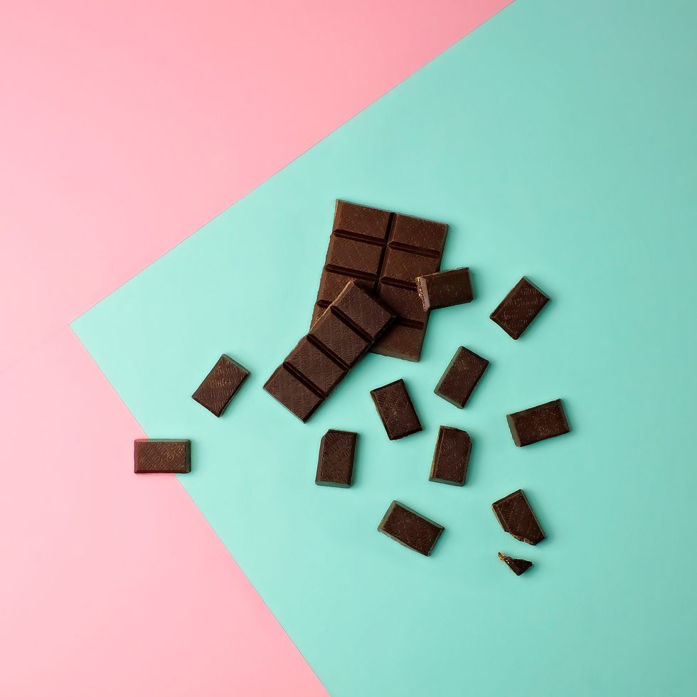 Chocolate, Font, Food, Confectionery, 