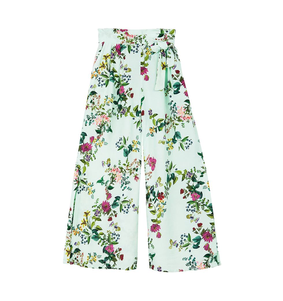 Clothing, White, Waist, A-line, Dress, Shorts, Trousers, Plant, Pattern, 