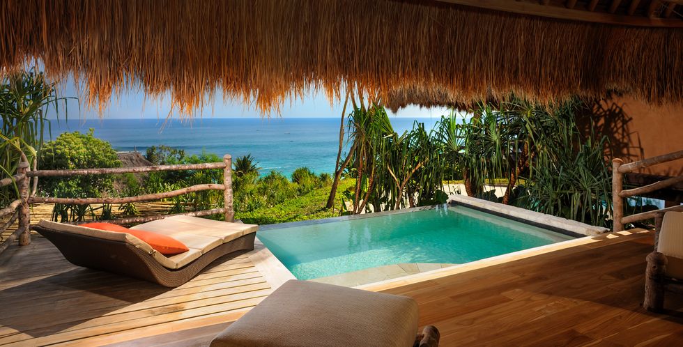 Property, Swimming pool, Resort, Room, Real estate, Building, House, Vacation, Jacuzzi, Eco hotel, 