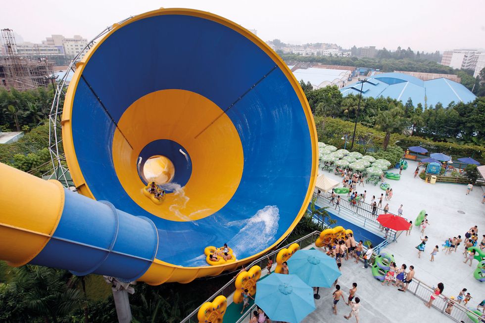 Water park, Amusement park, Park, Recreation, Fun, Leisure, Nonbuilding structure, Tourism, Playground slide, Vacation, 