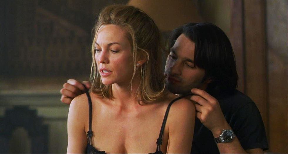 <p>If you're going to cheat on Richard Gere, Olivier Martinez is as good a choice as any. And that's who Diane Lane falls for in her Oscar-nominated performance—and it's not too difficult to see why. Adrian Lyne's erotic drama depicts a woman under the influence of a sexy, French bookseller, who brings a worldly, seductive spin on her otherwise uninteresting suburban life.&nbsp;<strong data-redactor-tag="strong" data-verified="redactor">Rent/buy on <a href="https://www.amazon.com/gp/product/B001LGTX0K/" target="_blank" data-tracking-id="recirc-text-link">Amazon</a> and <a href="https://itunes.apple.com/us/movie/unfaithful/id294407996" target="_blank" data-tracking-id="recirc-text-link">iTunes</a>.</strong><span class="redactor-invisible-space" data-verified="redactor" data-redactor-tag="span" data-redactor-class="redactor-invisible-space"><strong data-redactor-tag="strong" data-verified="redactor"></strong></span></p>