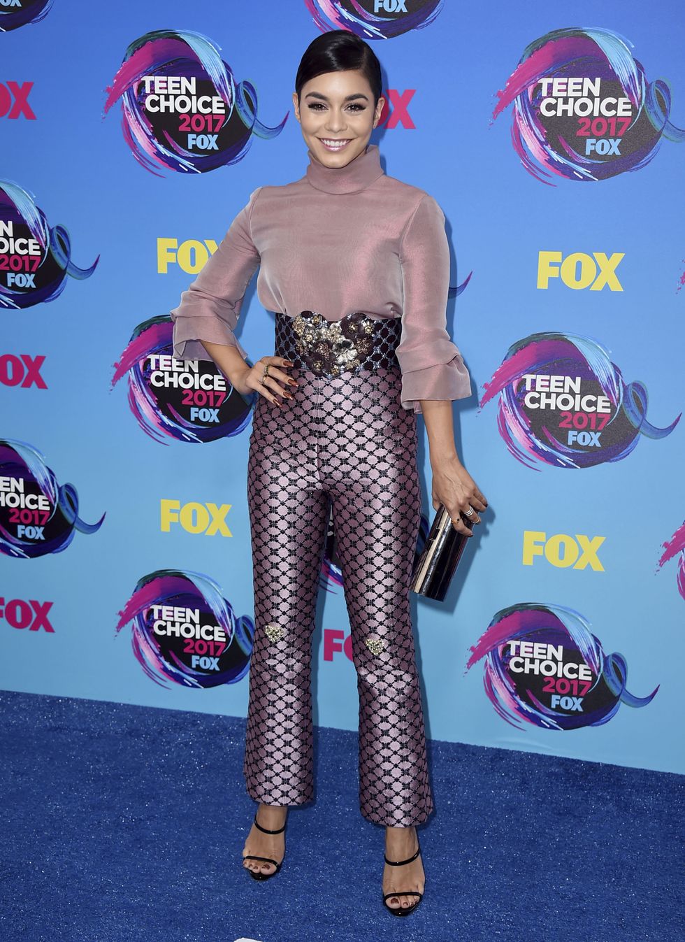 Actress and singer Vanessa Hudgens at the Teen Choice Awards on Sunday, Aug. 13, 2017, in Los Angeles