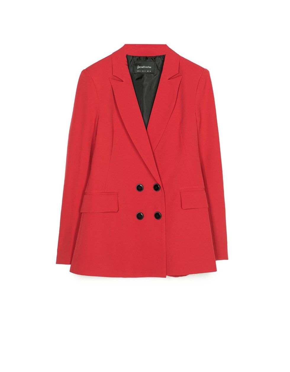 Clothing, Outerwear, Blazer, Jacket, Red, Sleeve, Suit, Button, Formal wear, Coat, 