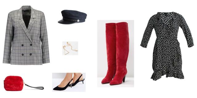 Footwear, Clothing, Red, High heels, Leg, Knee-high boot, Fashion, Boot, Thigh, Shoe, 