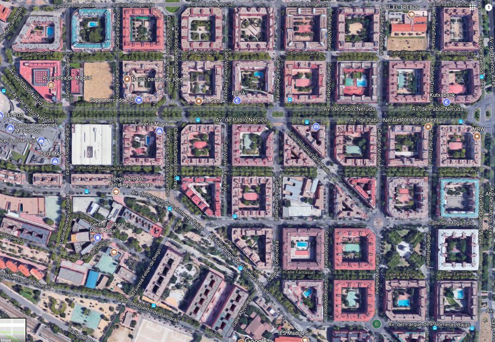 Residential area, Suburb, Aerial photography, Urban design, Human settlement, Urban area, Bird's-eye view, Pattern, City, Metropolitan area, 
