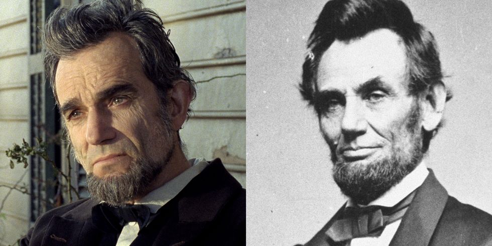<p>We're really not sure if Abraham Lincoln was actually raised from the dead for this film, but Daniel Day Lewis doubles as the former president in the 2012 drama <em data-redactor-tag="em">Lincoln</em>. <span class="redactor-invisible-space" data-verified="redactor" data-redactor-tag="span" data-redactor-class="redactor-invisible-space"></span></p>