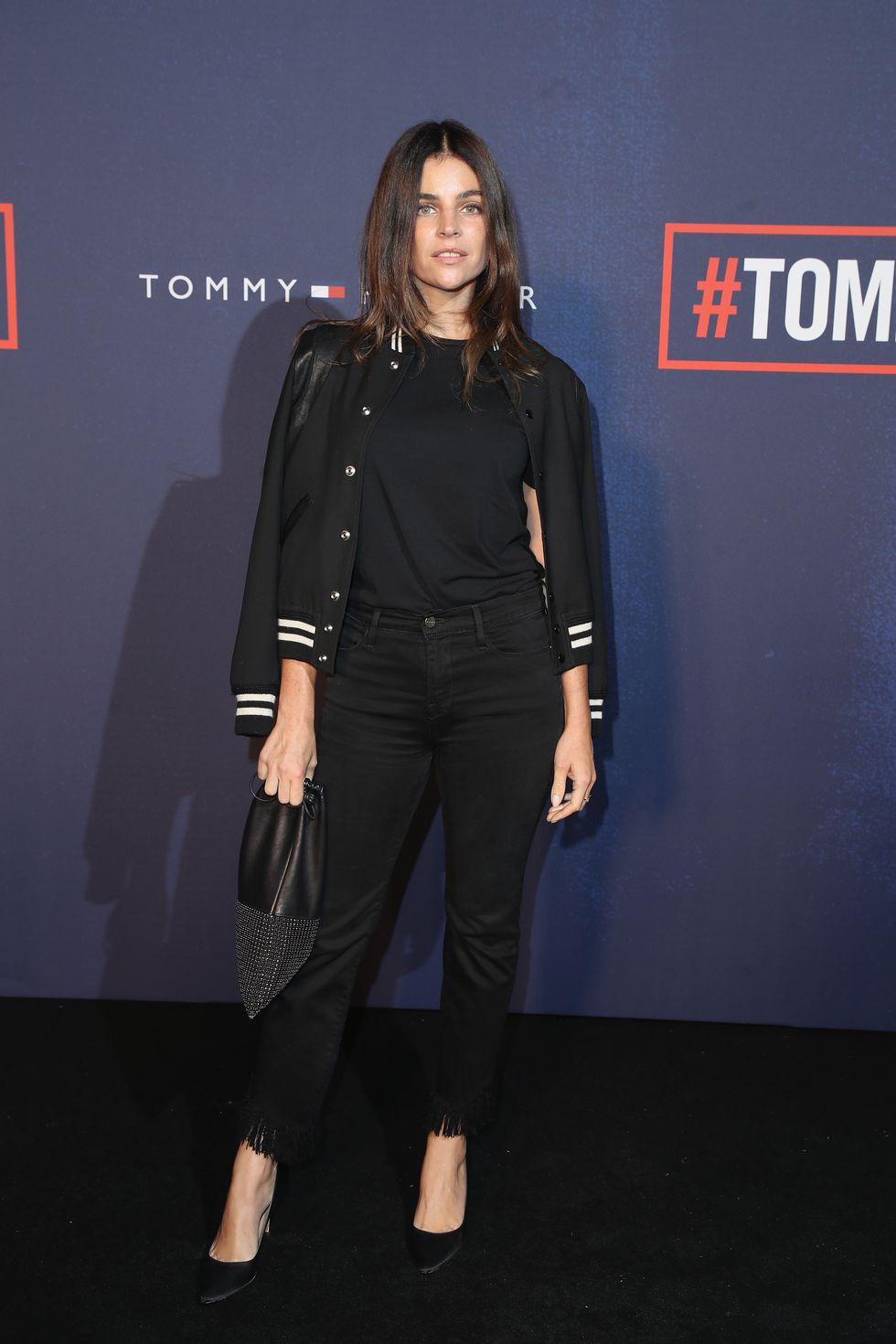 LONDON, ENGLAND - SEPTEMBER 19:  Julia Roitfeld attends the Tommy Hilfiger TOMMYNOW Fall 2017 Show during London Fashion Week September 2017 at the Roundhouse on September 19, 2017 in London, England.  (Photo by Mike Marsland/Getty Images for Tommy Hilfiger)
