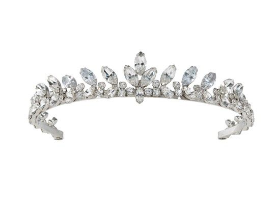 Headpiece, Fashion accessory, Hair accessory, Jewellery, Tiara, Crown, Diamond, Headgear, Metal, Platinum, 