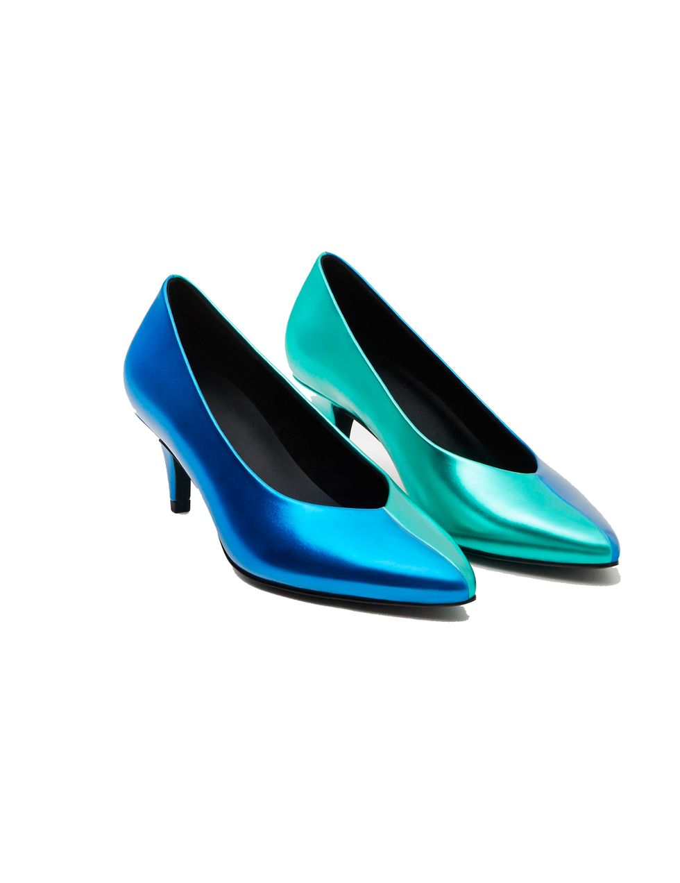 Footwear, Turquoise, Blue, Shoe, Green, Cobalt blue, Teal, Aqua, High heels, Court shoe, 