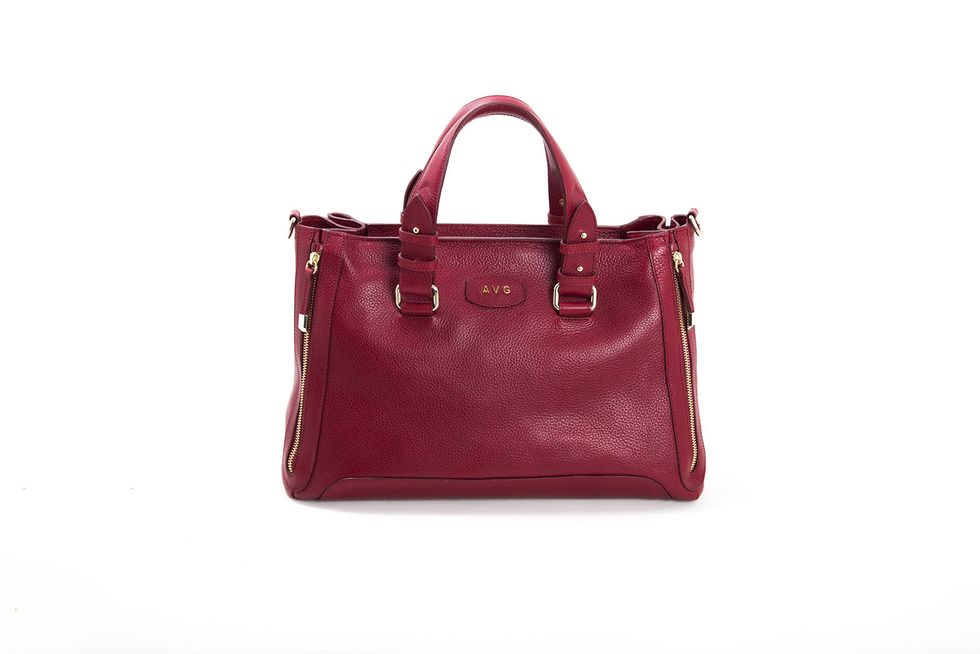 Handbag, Bag, Leather, Fashion accessory, Red, Product, Beauty, Maroon, Shoulder bag, Material property, 