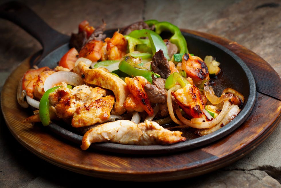 Cuisine, Food, Dish, Ingredient, Meat, Produce, Recipe, Mixed grill, Chicken meat, Fajita, 