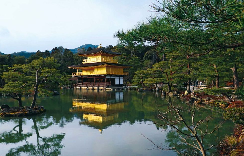El Templo del Pabellón Dorado de Kyoto: Kinkaku-ji