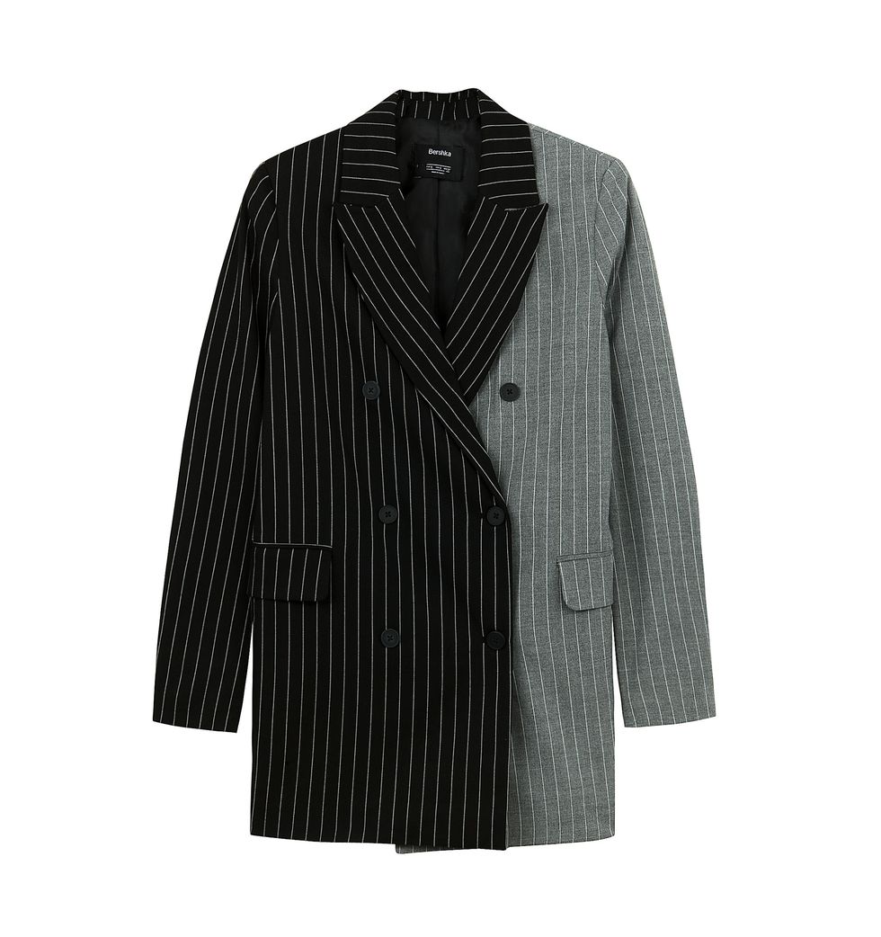 Clothing, Outerwear, Blazer, Sleeve, Jacket, Pattern, Design, Coat, Collar, Tartan, 
